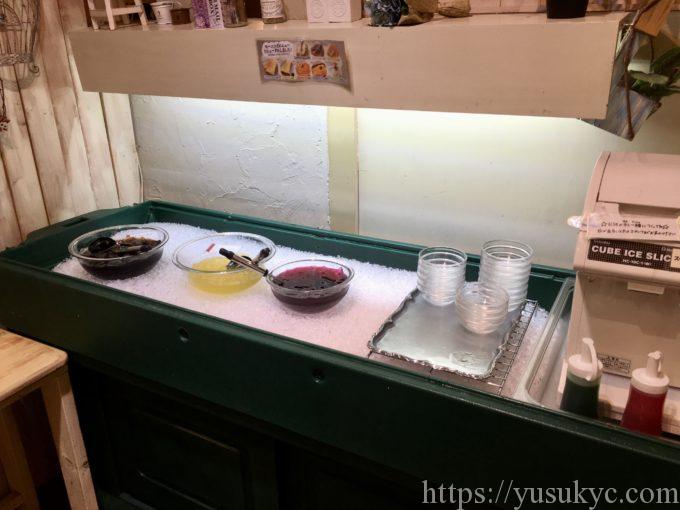 ラ・ポワールのドリンクバー