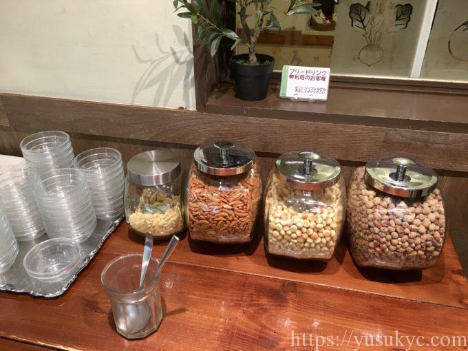 ラ・ポワールのドリンクバー