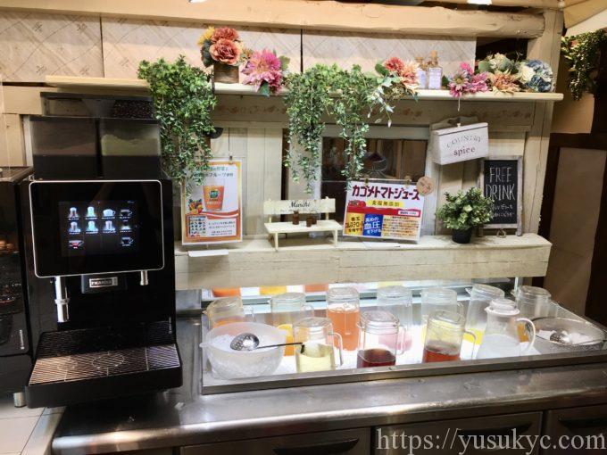 ラ・ポワールのドリンクバー