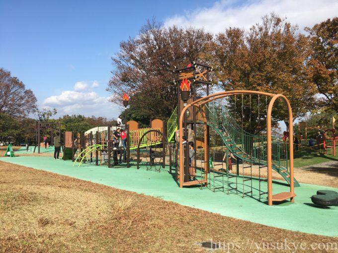 岐阜県こどもの国の遊具