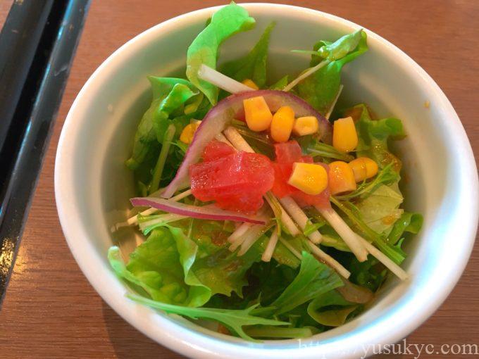 パスタ&ダイニング福や サラダ