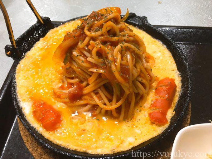 おふくろやの鉄板イタリアンスパゲティ