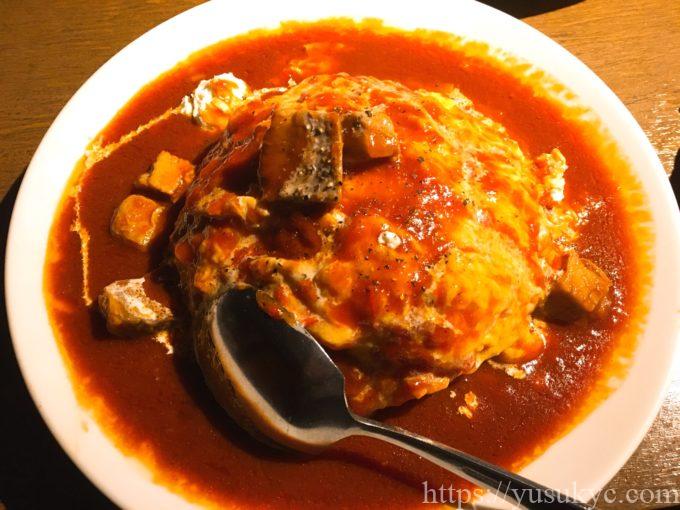 ベビーフェイスプラネッツのオムライス