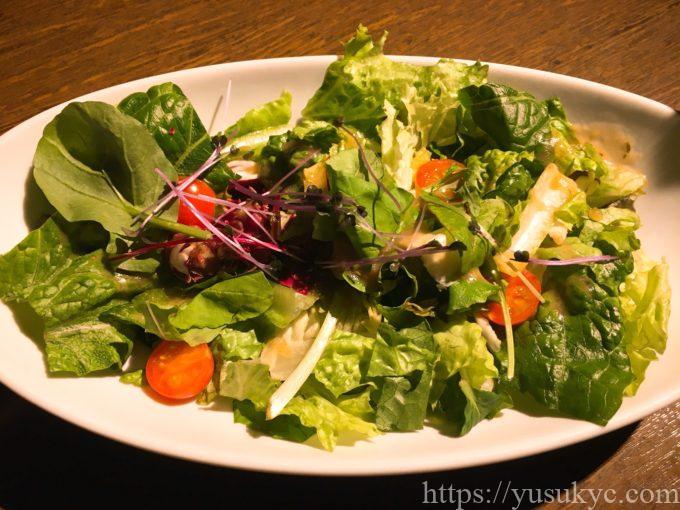 ベビーフェイスプラネッツのサラダ