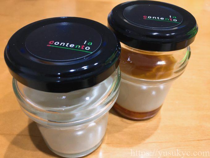 la contento（ラ コンテント）のパンナコッタ