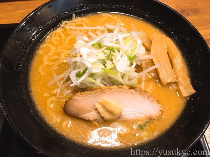 北海道らぁめん伝丸の濃厚味噌らーめん