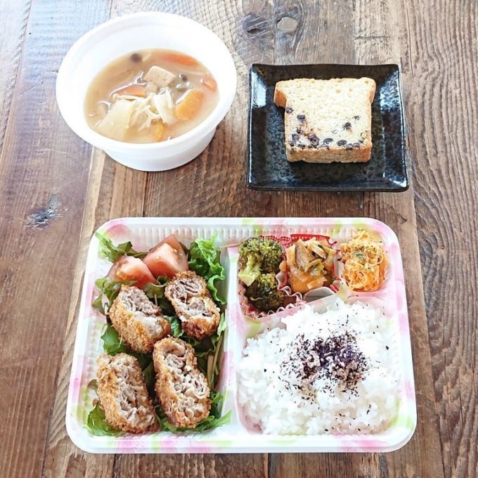 おうちcafeのテイクアウト弁当(いなべのテイクアウト)