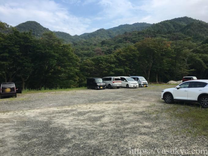 宇賀渓観光臨時駐車場