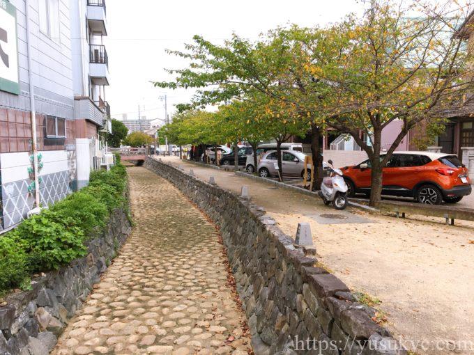 寺町商店街の駐車場