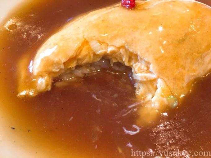 胡桃庵(くるみあん)の天津飯