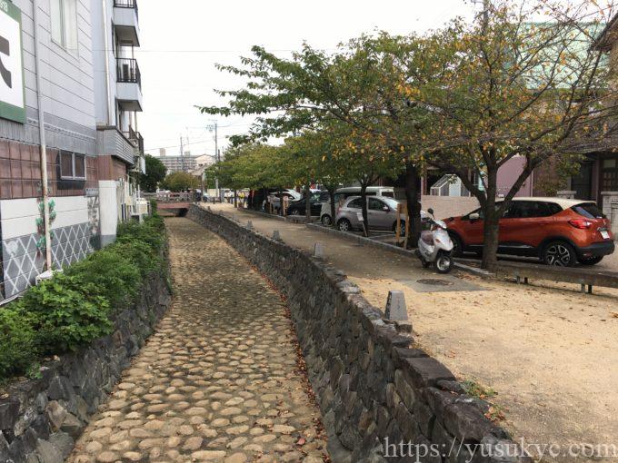 寺町商店街の駐車場