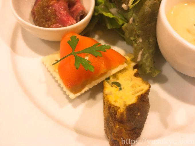 ピッツェリアケンのコースの前菜