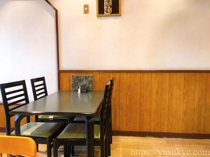 胡桃庵(くるみあん)の店内