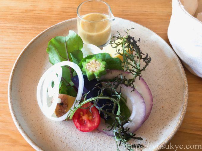 いなべのnord(ノール)のランチ(季節野菜のサラダ)