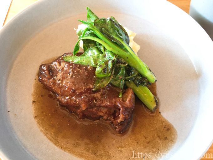 いなべのnord(ノール)のランチ(豚スネ肉の赤ワイン煮込み)