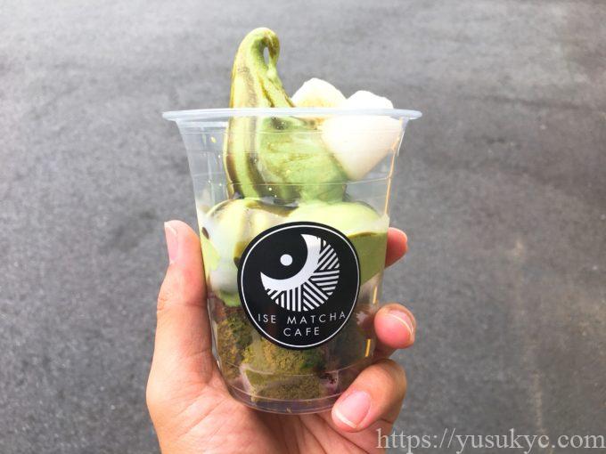 ISE MATCHA CAFE(伊勢抹茶カフェ)の伊勢抹茶サンデー