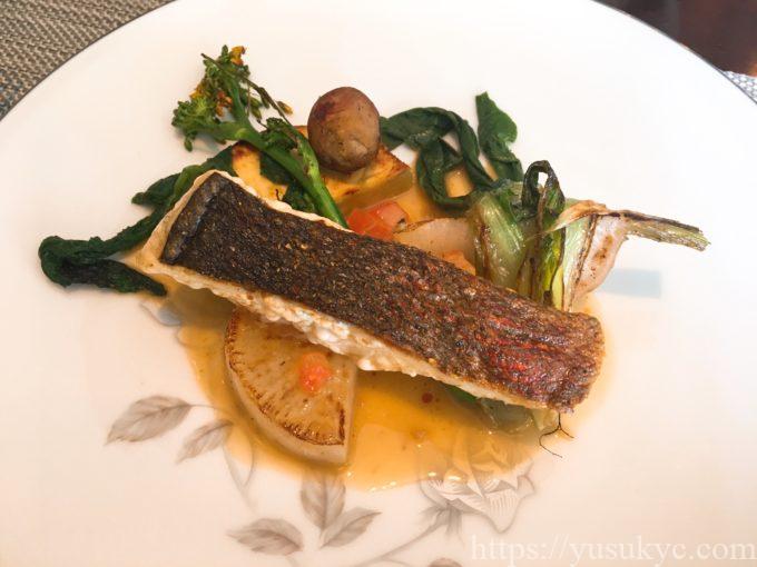 ビストロシェスギの魚料理