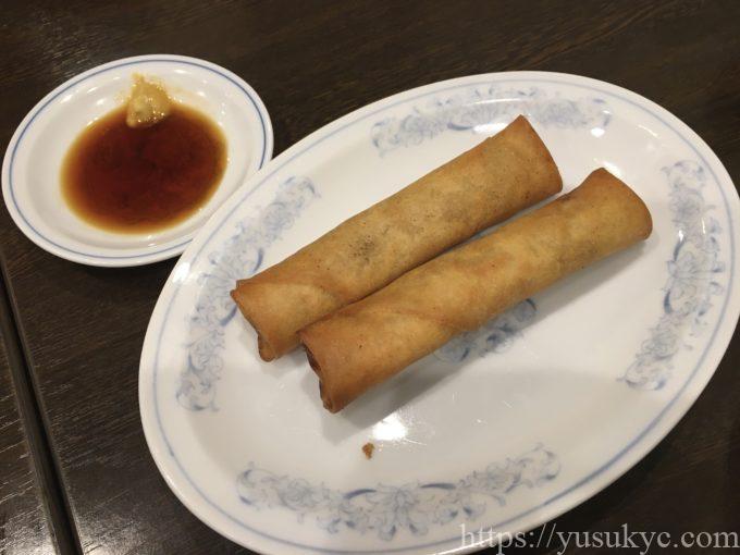 川龍(しぇんろん)のメニュー(春巻)