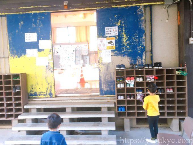 ういこっちゃねの体育館の遊び場