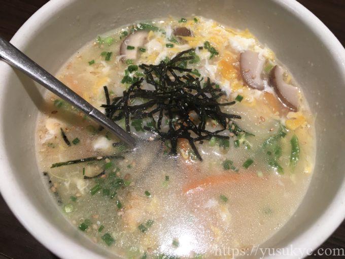 焼肉えんやのメニュー(クッパ白)