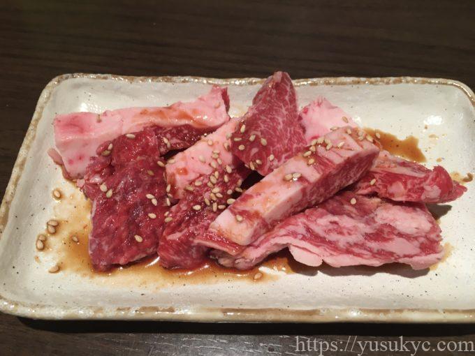 焼肉えんやのメニュー(えんやカルビ)