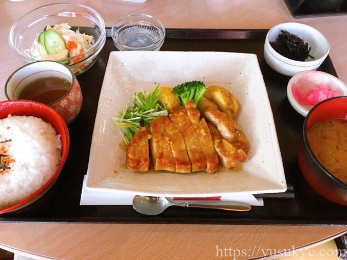 フーゲツのランチ(ポークソテーガーリックしょうゆ)