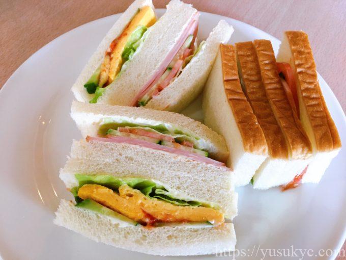 フーゲツのミックスサンド