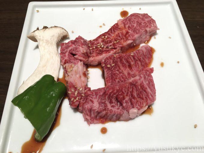 焼肉えんやのメニュー(ハラミ)