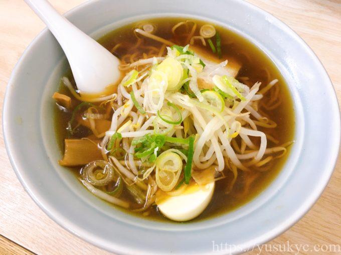 華鈴(かりん)のメニュー(醤油ラーメン)