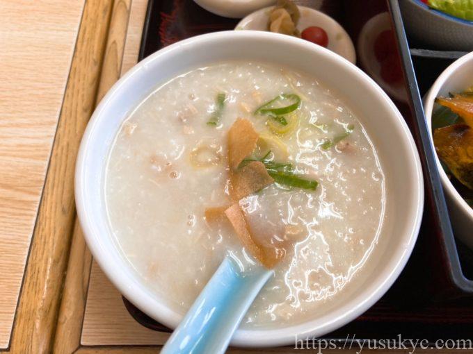 華鈴(かりん)のメニュー(お粥)