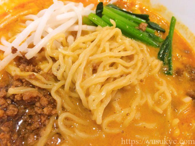 竜宮城のメニュー(坦々麺ランチ)