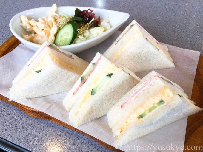 アミアンのサンドイッチランチ