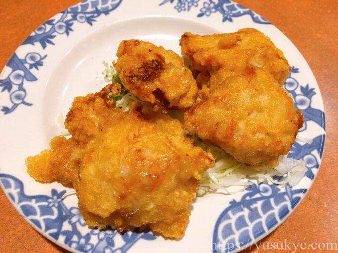 バーミヤン桑名サンシパーク店のメニュー(からあげ)