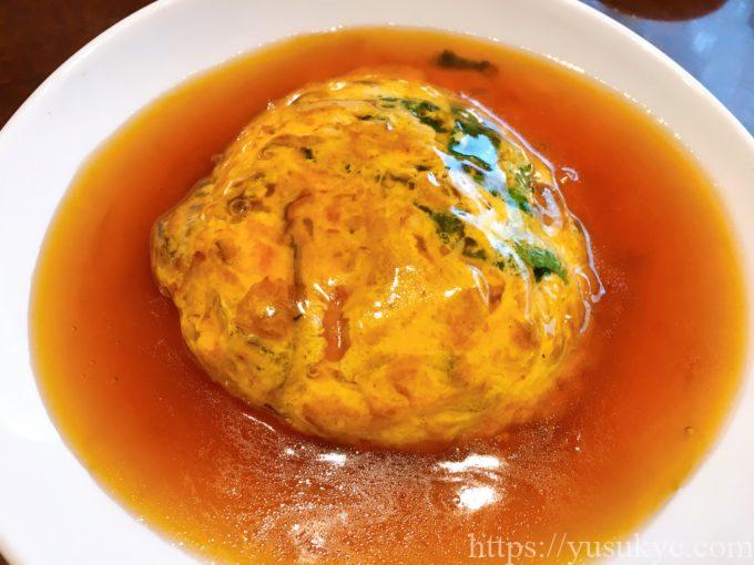 浜木綿(はまゆう)のメニュー(天津飯)