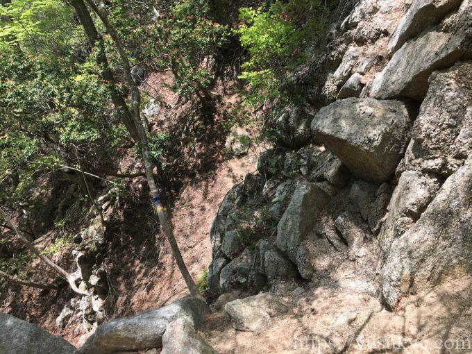 入道ヶ岳イワクラ尾根コース