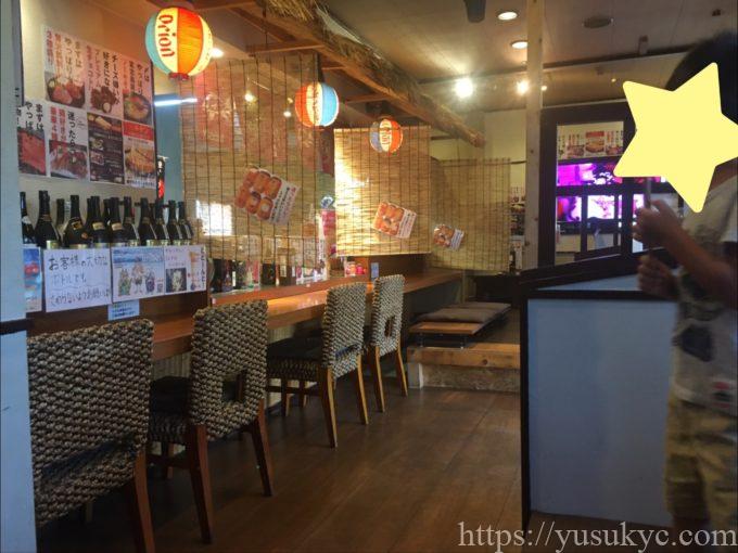 南国居酒屋おじぃの店内