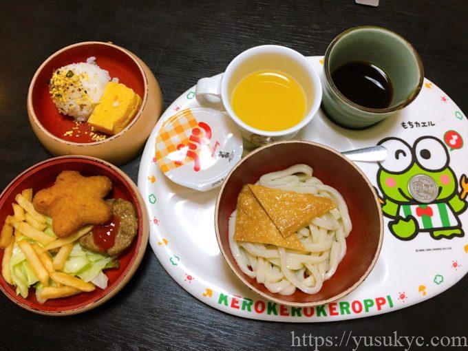 歌行燈(うたあんどん)メニューお子様うどんセット