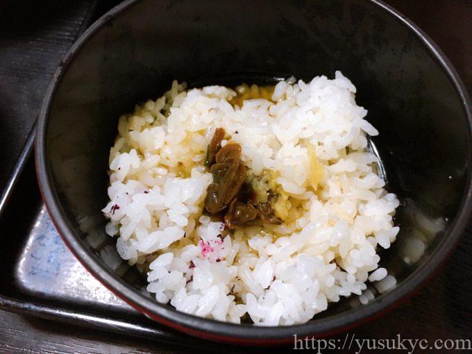 歌行燈(うたあんどん)時雨茶漬け