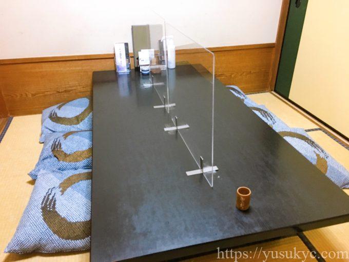 歌行燈(うたあんどん)大山田店の店内