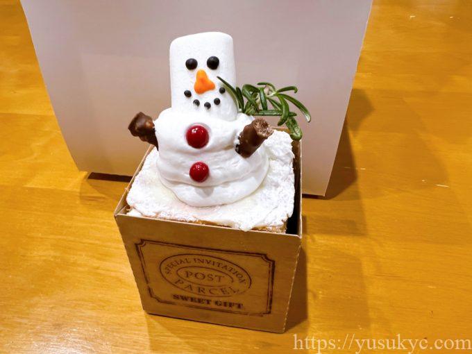 HAKO.f(ハコドットエフ)のハコパン(雪だるま)