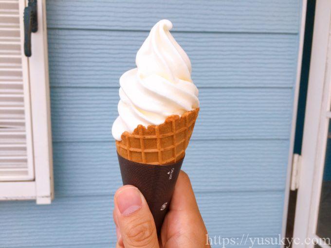 いつもサンドのソフトクリーム
