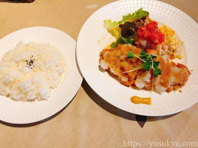 文化亭のメニュー(とんかつ)