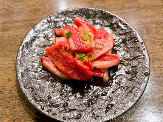 炭火焼肉桜花のメニュー(桜花カルビ)