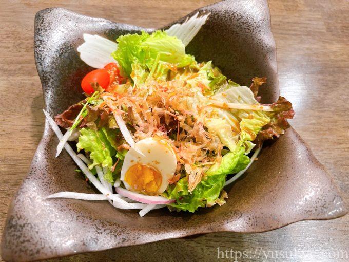 炭火焼肉桜花のメニュー(桜花サラダ)