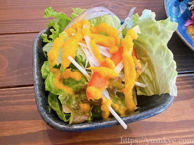 クレマアマートコーヒーのランチメニュー(スパイスカレー)