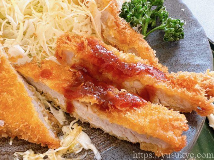 海老カツ・とんかつのむさしのロースカツランチ