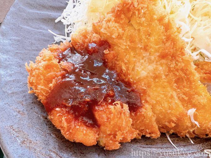 海老カツ・とんかつのむさしのロースカツランチ