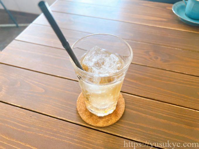 クレマアマートコーヒーのジンジャーエール