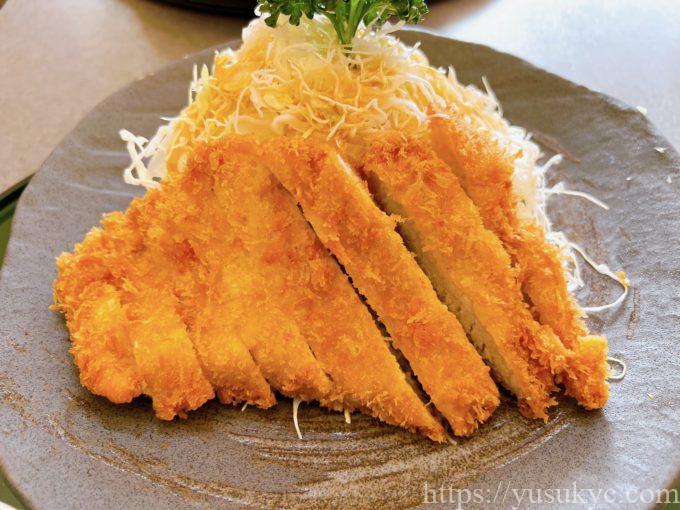 海老カツ・とんかつのむさしのロースカツランチ