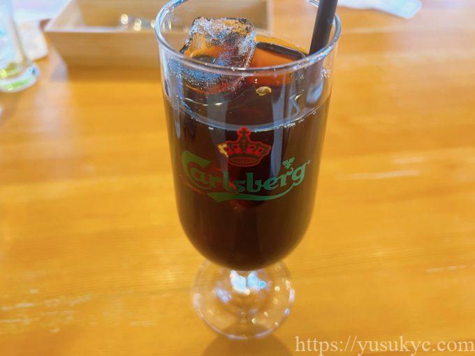 魔法のパンケーキのメニュー(アイスコーヒー)